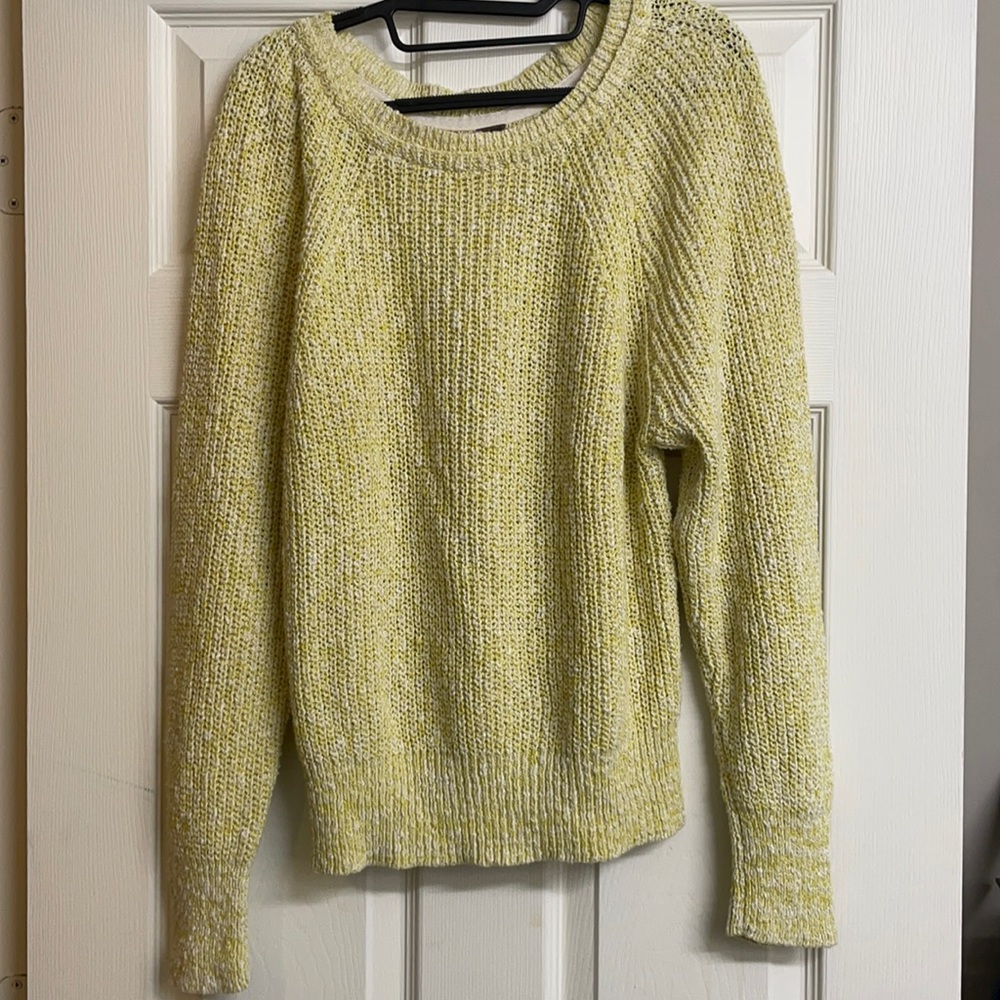Free people yellow/greenish sweater